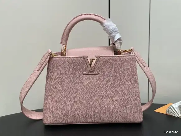 Cheap VUITTON CAPUCINES BB-27*18*9CM LOUIS 0705